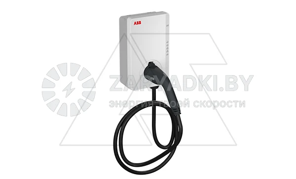 Зарядные станции для электромобилей Зарядное устройство Terra AC W7-G5-R-0, вход 100..240VAC, с кабелем Type 2, 7.4kW, RFID, 1xEthernet, IP54