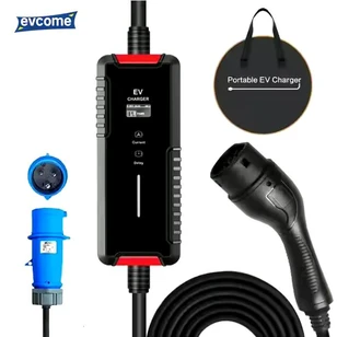 Портативное зарядное устройство EV CHARGER 32A , 22KW, Type2, 3Phase