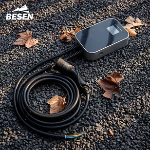 Зарядная станция Besen Wallbox 22 кВт, 32A, 3 фазы с кабелем TYPE 2 (управление со смартфона)
