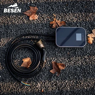 Зарядная станция Besen Wallbox 22 кВт, 32A, 3 фазы с кабелем TYPE 2 (управление со смартфона)