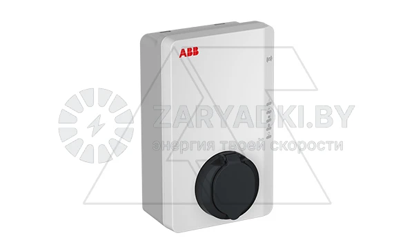 Зарядные станции для электромобилей Зарядное устройство ABB TERRA AC W7-T-0, ВХОД 100..240VAC, Type2, 7.4KW, 1XETHERNET, IP54