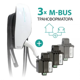 Зарядная станция Pandora Wall-E TT AC 22 кВт Home Edition v4 (со следящим режимом)