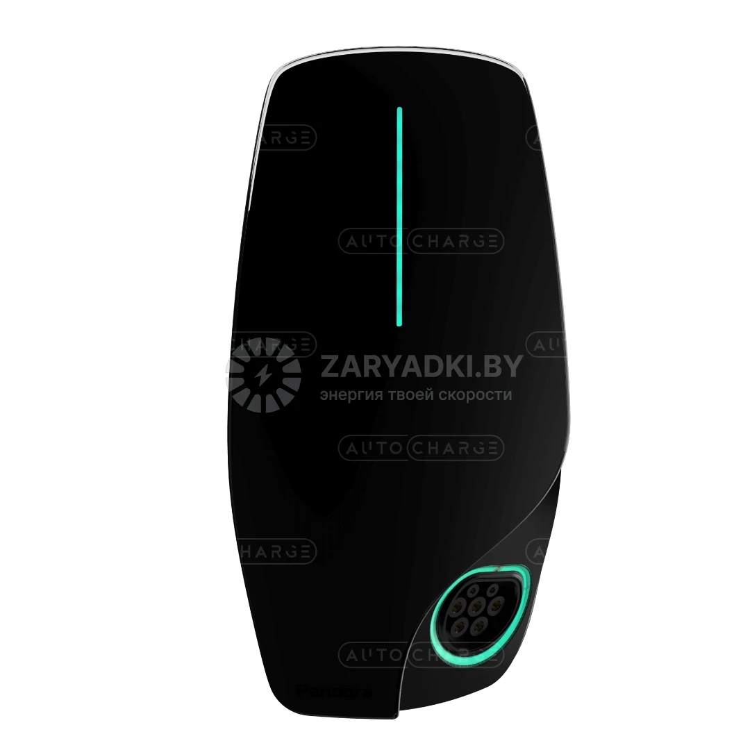 Зарядные станции для электромобилей Зарядная станция Pandora Wall-E AC 22 кВт Home Edition Black без кабеля