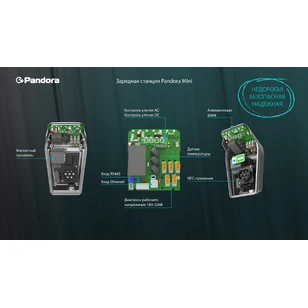 Зарядная станция Pandora MINI 711C с кабелем GBT с комплектом для следящего режима